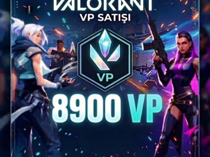 Valorant 8900 VP