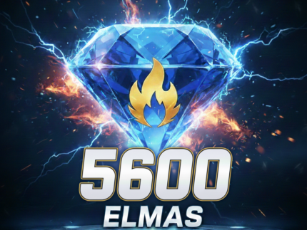 Free Fire 5600 Elmas
